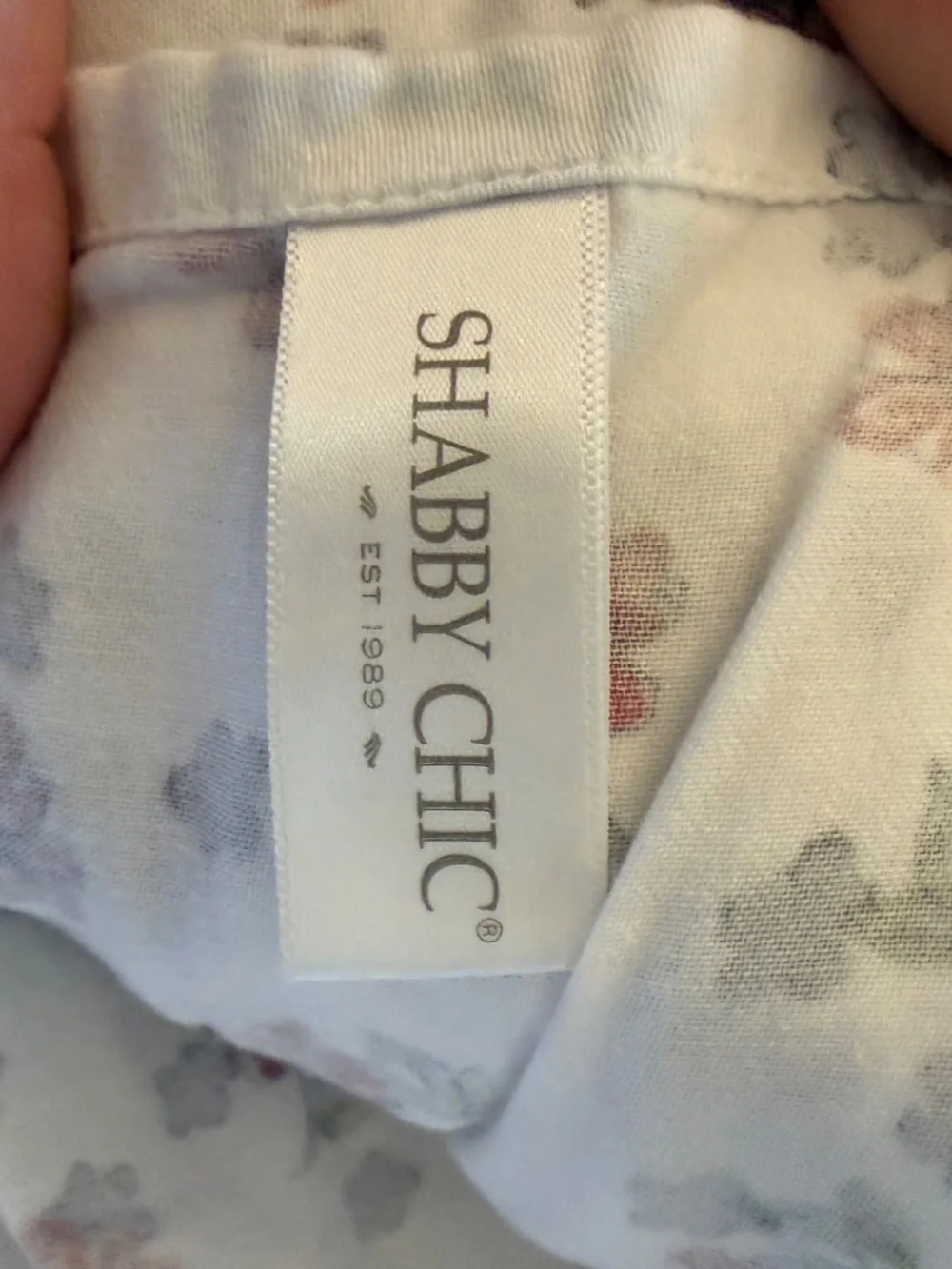 3 pc Shabby Chic king size sheet set